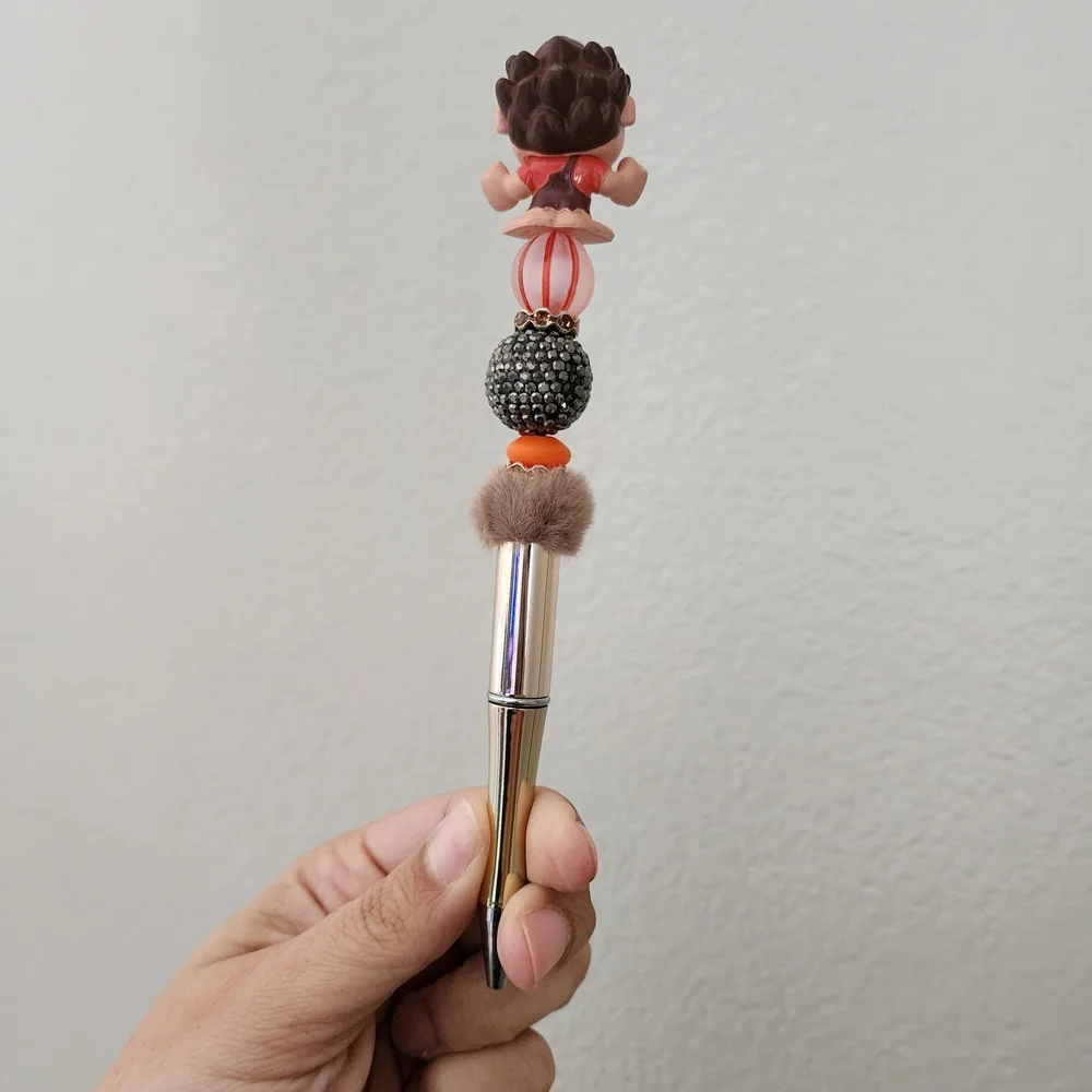 Disney Wreck It Ralph Doorable Beaded Pen Black Ink Custom Made